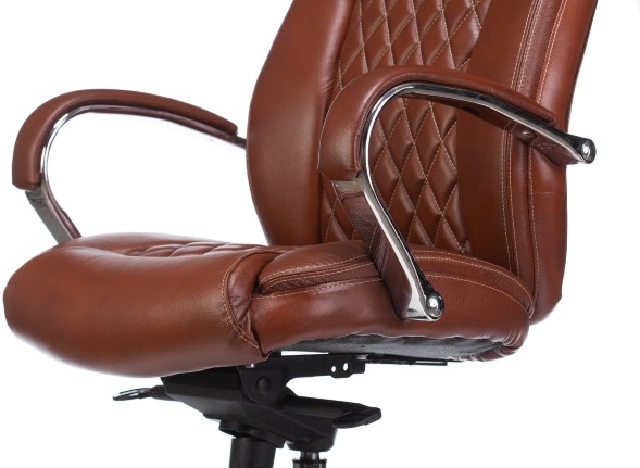 Кресло руководителя Бюрократ T-9924SL кожа