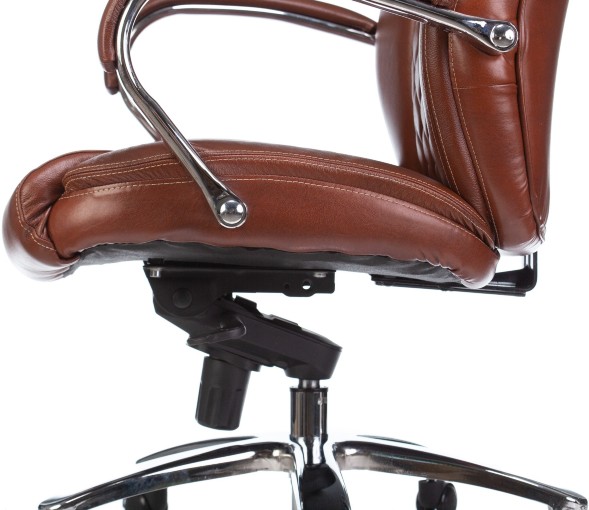 Кресло руководителя Бюрократ T-9924SL кожа