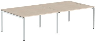 Стол 4-х местный XWST 2814 Бук Тиара/Алюминий 2800х1400х750