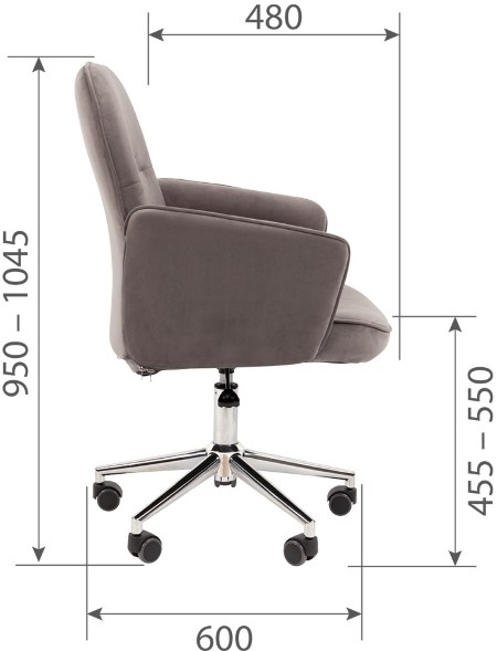 Кресло офисное CHAIRMAN 130 HOME