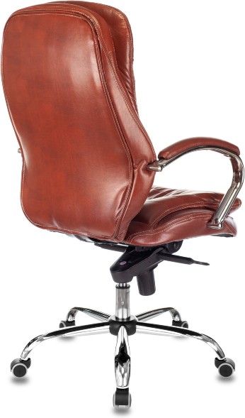 Кресло руководителя Бюрократ T-9950/BLACK/КОЖА