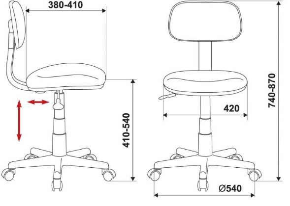 Кресло детское Бюрократ CH-W201NX с рисунком